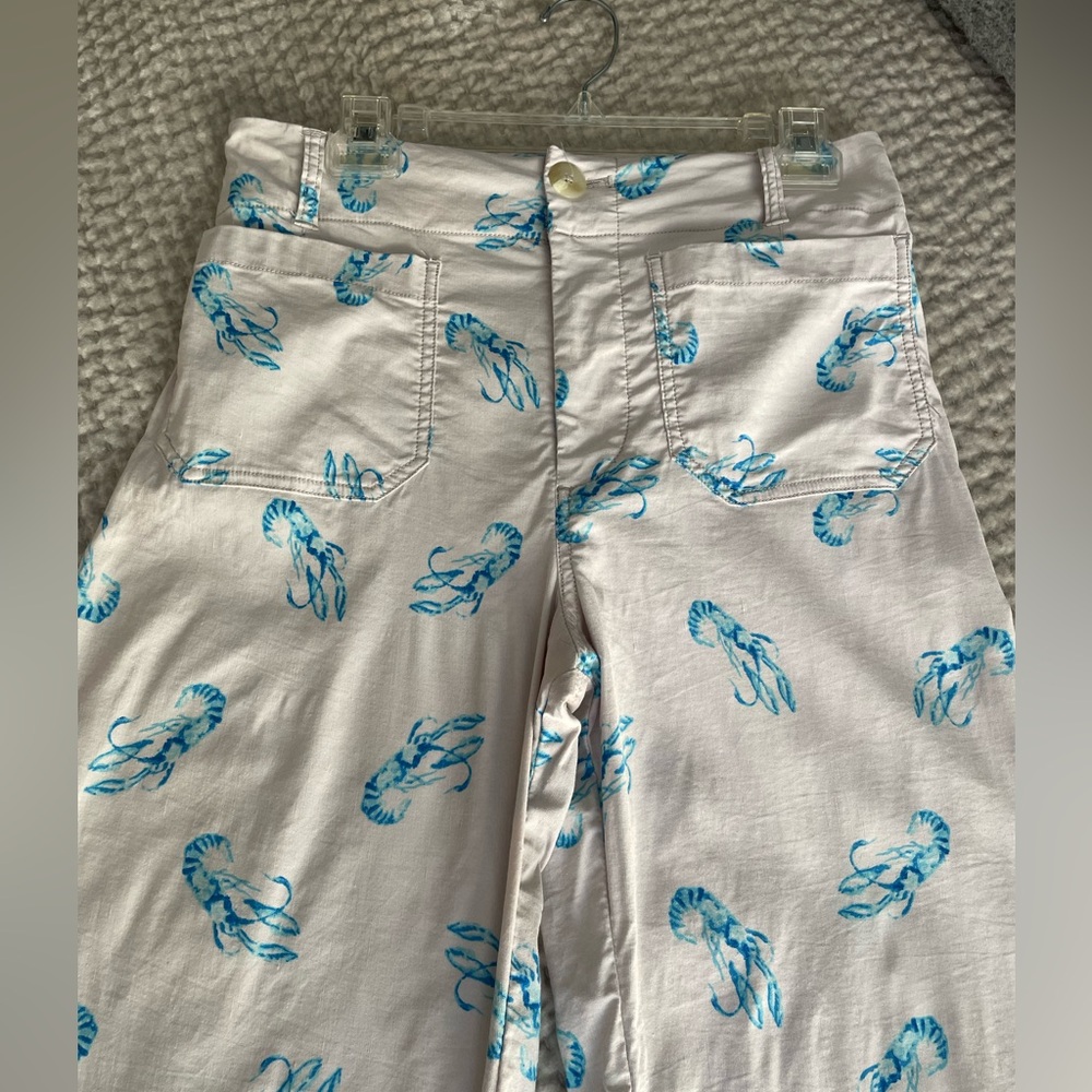 Anthropologie Maeve Colette Lobster Pants Size 28 Excellent! - Picture 8 of 8